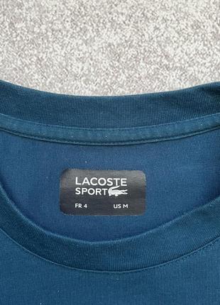 Футболка lacoste sport ultra dry4 фото