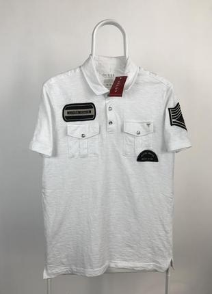 Поло с этикеткой в милитари стиле guess vintage ralph hilfiger calvin klein gap gant1 фото