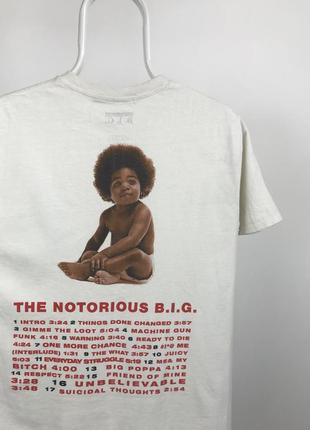 Футболка the notorious b.i.g. biggie vintage rock rap ralph3 фото