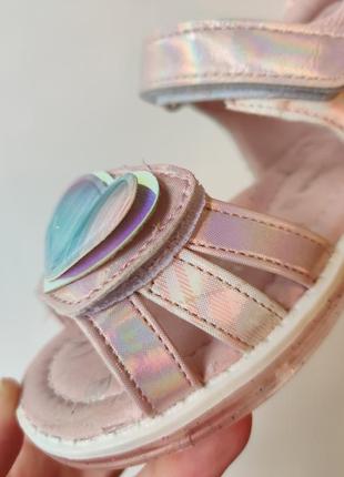 Босоніжки сандалі для дівчинки 21-26 рожеві детские босоножки для девочки tom.m7 фото