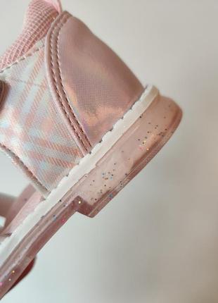 Босоніжки сандалі для дівчинки 21-26 рожеві детские босоножки для девочки tom.m5 фото