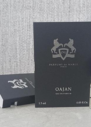 Parfums de marly oajan пробник для чоловіків (оригінал)