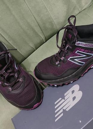 Кроссовки new balance running shoes black violet3 фото