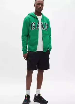 Оригинальное зип худи gap logo zip hoodie1 фото