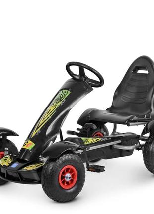 Велокарт дитячий bambi kart m 1450-2 ручне гальмо