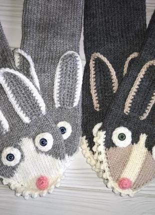 Шкарпетки рік кролика шкарпетки2 фото
