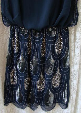 Платье вечернее бисер lace&beads р.40-42 74691 фото