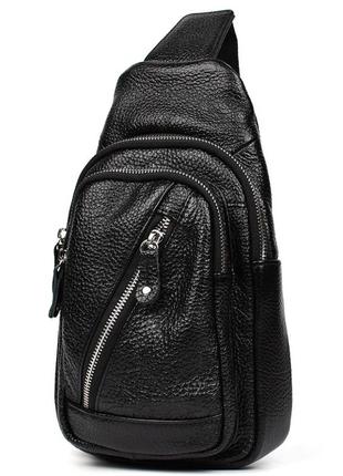 Чоловіча нагрудна сумка-слінг рюкзак на одне плече limary lim-6510