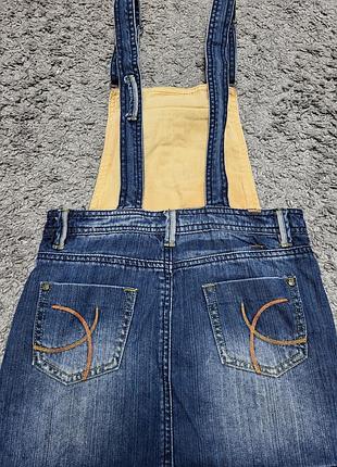 Сарафан джинсовый zara 2