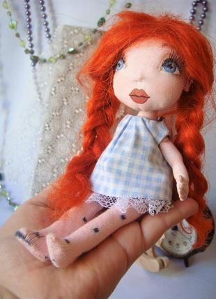 Текстильна лялька. рекомендується для дівчаток 7 - 80 років