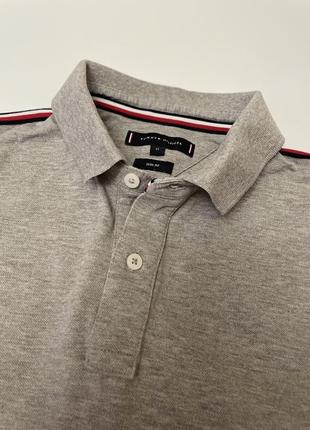 Поло от tommy hilfiger | m | slim fit4 фото