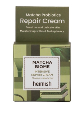 Heimish matcha biome intensive repair cream веганський відновлюючий крем з пробіотиками4 фото