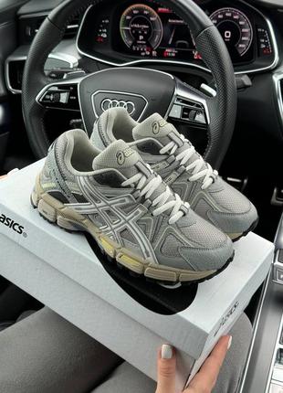 Женские кроссовки asics gel - kahana 8 gray white9 фото