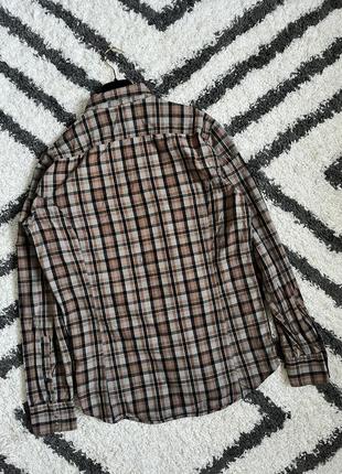 Рубашка в клетку diesel plaid shirt3 фото