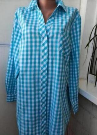 Туніка бабовна, сукня великий розмір, сорочка, блузка