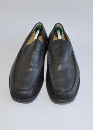 Кожаные мужские туфли мокасины3 фото