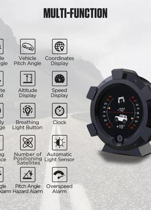 Автомобильный инклинометр autool x95 цифровой, gps