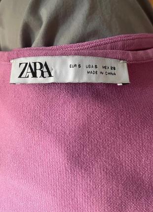 Новый топ zara розовый с вырезами3 фото