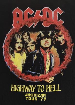 Футболка ac/dc "highway to hell" . acdc2 фото