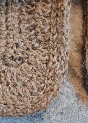 Плетені капці шльопанці з джуту2 фото