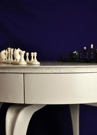 Столик шаховий кавовий6 фото