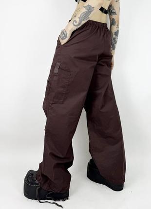 Широкие брюки карго свободного кроя5 фото