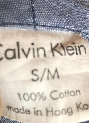 Халат, размер s/m. 100% cotton. calvin klein.3 фото