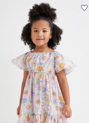 Плаття сукня сарафан h&m у квітах