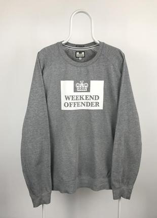 Свитшот weekend offender vintage ralph hilfiger fred perry stone island acne