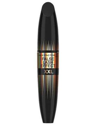 Тушь для ресниц max factor false lash effect xxl mascara 01 black, 12 мл