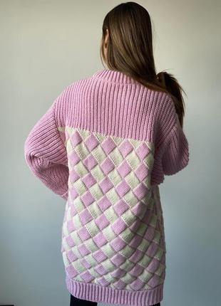 Платье свитер туника нежное и мтильная вязка5 фото