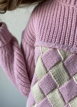 Платье свитер туника нежное и мтильная вязка6 фото