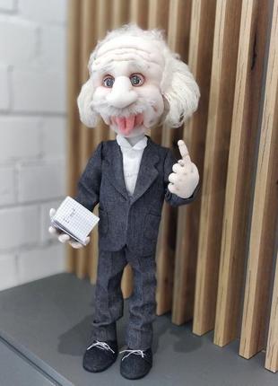 Кукла "энштейн" интерьерная, авторская.2 фото