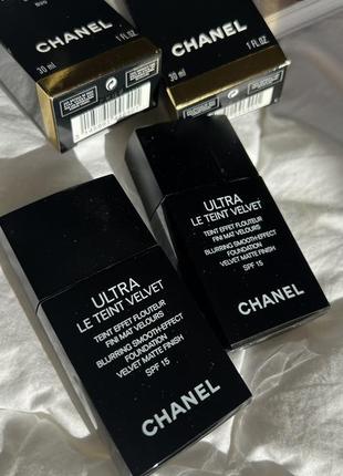Chanel ultra le teint velvet spf 15