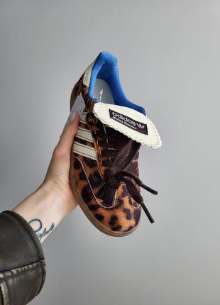 Кросівки adidas samba x walles leopard