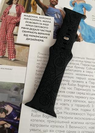 Ремінець для ремінця apple watch 44 мм 45 мм 49 мм... світло-рожевий, китай, 38 мм 40 мм 41 мм4 фото