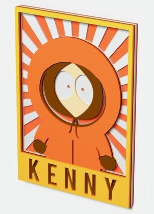 Картина из дерева |kenny mccormick2 фото