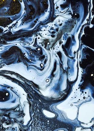Інтер'єрна картина акрилом "молочні хвилі"5 фото