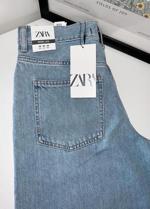 Джинси zara wide leg2 фото