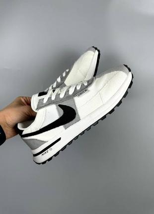 Мужские кроссовки найк белые с серым / nike cortez x union l.a white6 фото