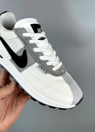 Мужские кроссовки найк белые с серым / nike cortez x union l.a white4 фото