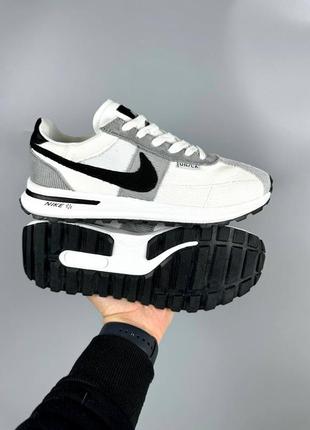 Мужские кроссовки найк белые с серым / nike cortez x union l.a white7 фото