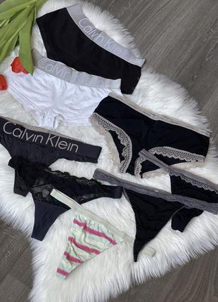 Calvin klein лот набор белье р.