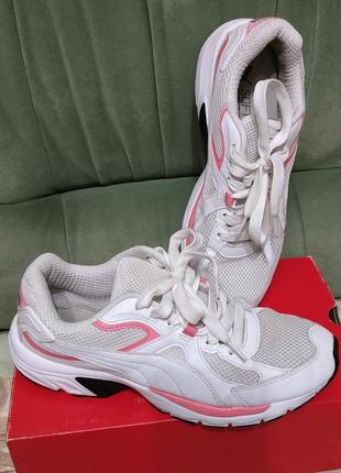 Puma axis plus 90s  белые женские кроссовки  р. 43 ( 28 см )2 фото