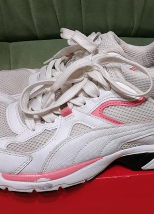 Puma axis plus 90s  белые женские кроссовки  р. 43 ( 28 см )3 фото