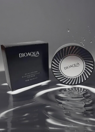 Патчі під очі з перлами bioaqua black pearl crystal clear eye mask.