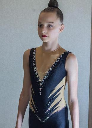 Унитард для гимнастики, unitard for rhythmic gymnastics5 фото