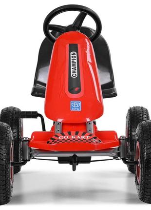 Велокарт дитячий bambi kart m 3626a-3 ручне гальмо3 фото