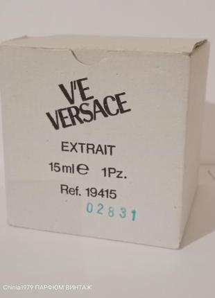 Versace v'e -parfum 15 ml2 фото