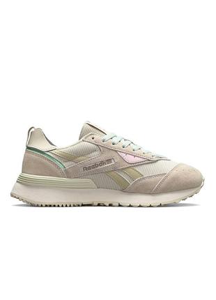 Женские кроссовки reebok lx 2200 beige1 фото